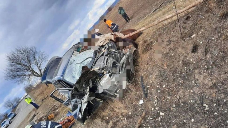 VIDEO Accident grav - O persoană a murit și alte șase sunt grav rănite