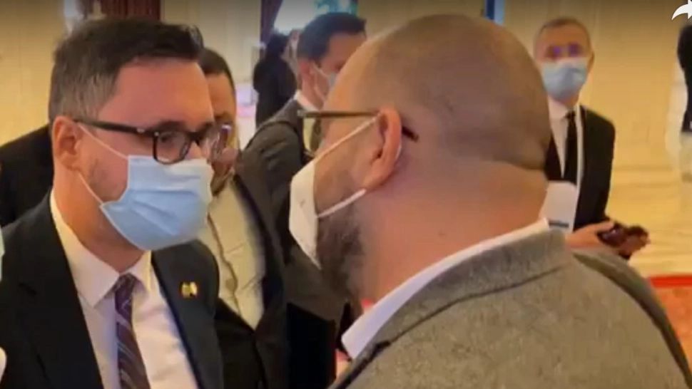 VIDEO Scandal între un deputat AUR și unul USR: "Dispari, păduche! Mă ameninți tu pe mine?"