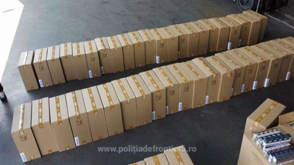 Captură URIAȘĂ de țigarete în Portul Constanța! La ce sumă se ridică cantitatea nedeclarată