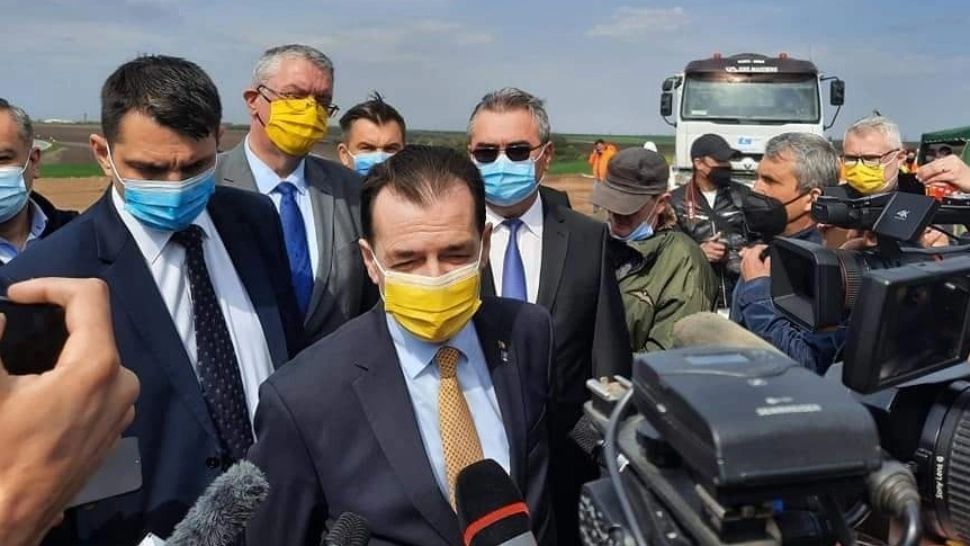 Ludovic Orban, pe șantier: „Obiectivul fundamental este să conectăm Oltenia la infrastructura de transport europeană”
