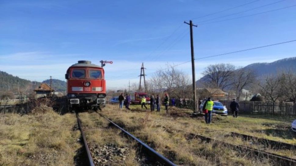  Accident feroviar grav în judeţul Iaşi! O femeie a murit după ce a fost lovită de un tren