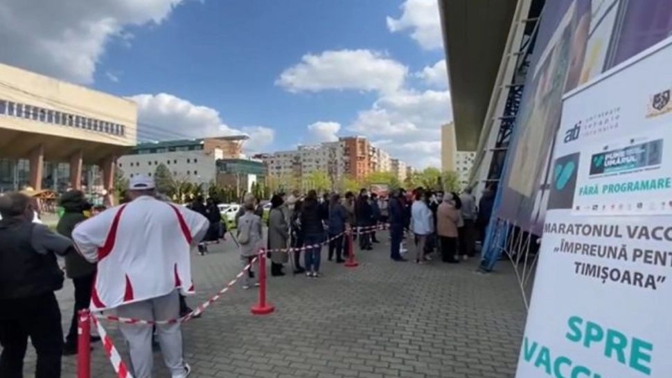 RECORD de persoane vaccinate în ultimele 24 de ore cu prima doză