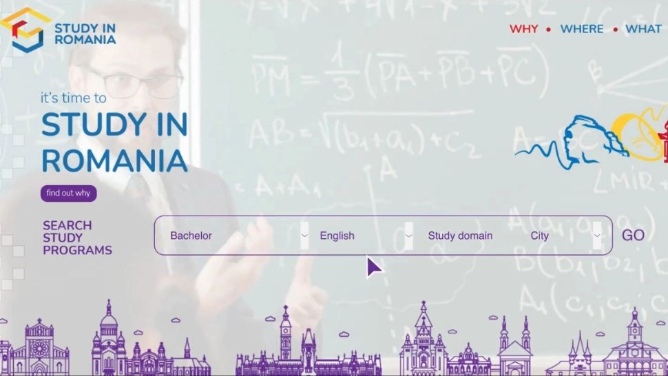 Clip de promovare a învățământului superior românesc în afara țării, lansat, astăzi, de Ministerul Educației