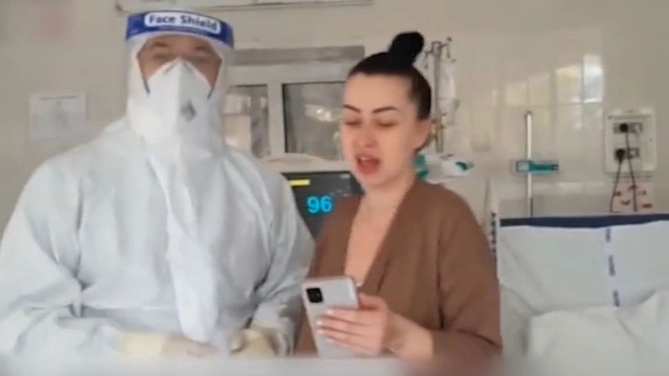 VIDEO Inițiativă inedită a medicilor de la Chișinău: Terapia muzicală-post Covid pentru gravide