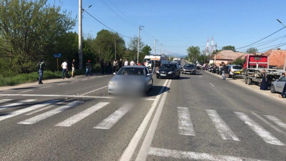 Femeie accidentată mortal, de un motociclist, pe o trecere de pietoni din Râmnicu Vâlcea 