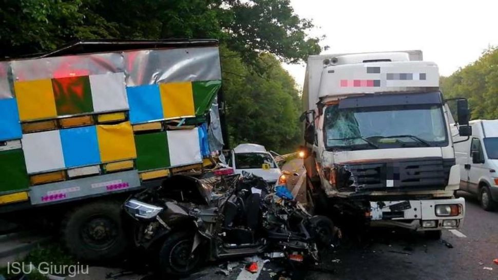 Accident grav pe A1 - O persoană a murit