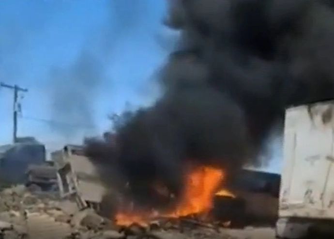 Avion de vânătoare, PRĂBUȘIT lângă o școală, în Las Vegas - pilotul a MURIT