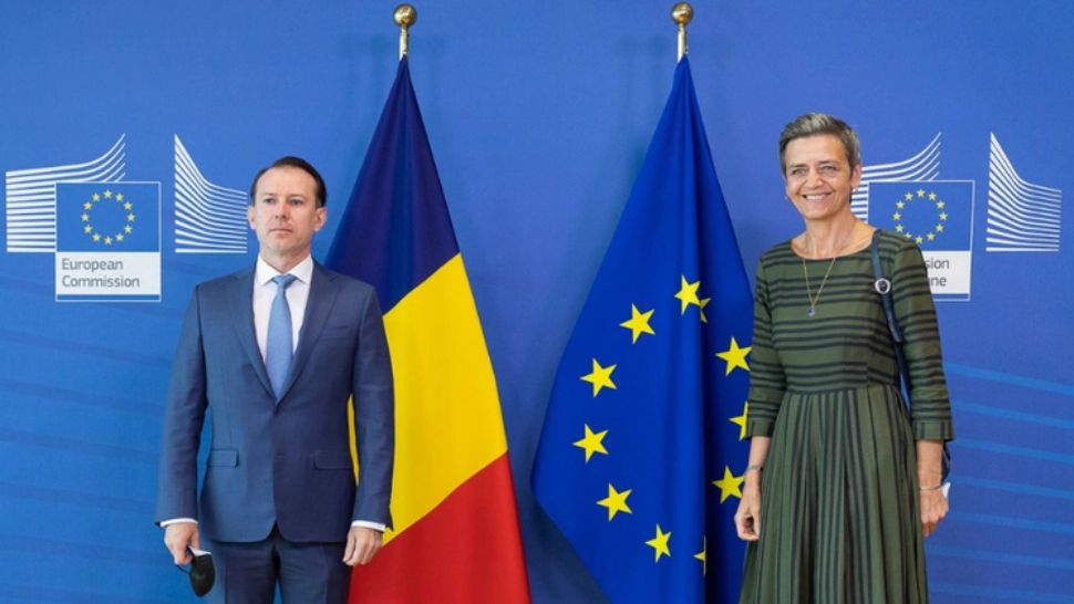 Premierul Florin Cîțu, mesaj de la Bruxelles: „Sunt recunoscător Comisiei Europene pentru sprijin, îndrumare şi cooperare”