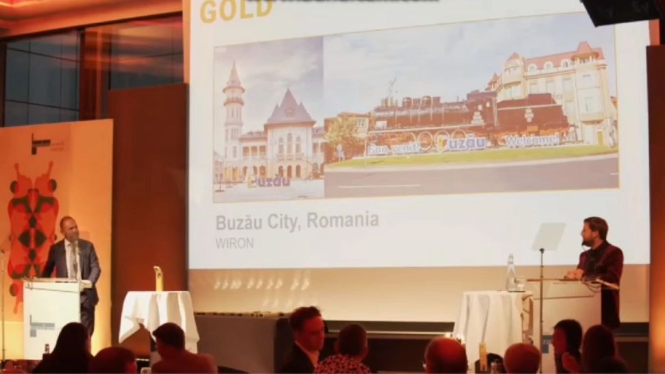 VIDEO | Buzăul a bătut Parisul la LOGO - Cel mai bun brand de oraș din Europa