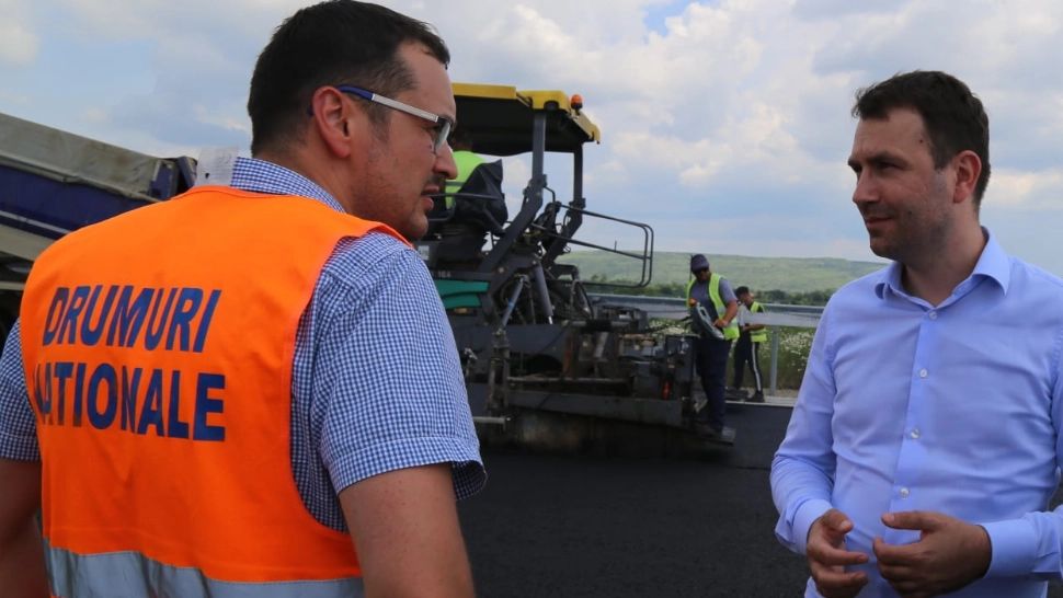 Cătălin Drulă: „Pe întreaga A10 se va putea circula în acest an. Nodul de la Sebeș va fi gata în iulie”