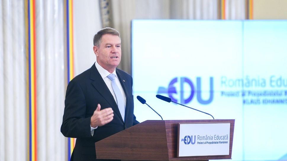 Consultări pentru finalizarea Proiectului „România Educată” - Președintele Iohannis cheamă politicienii și societatea civilă la DISCUȚII