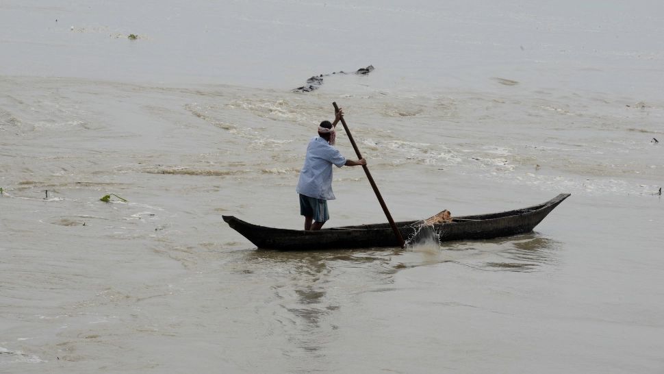 FOTO | Descoperire șocantă, în județul Bihor. Incredibil ce a observat un pescar aflat pe malul Crișului Repede