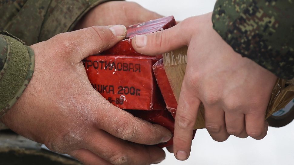 Explozibili trimiși din Ucraina către Rusia, transportați prin România, depistați în Georgia