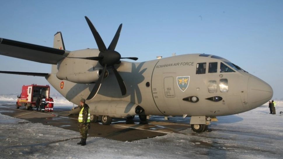 Trei pacienți cu arsuri, transportați duminică în Germania cu o aeronavă militară. Anunțul MApN