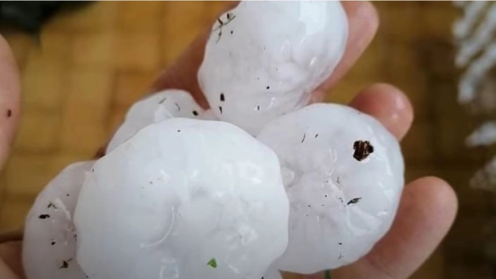 Grindină de mărimea unei mingi de tenis, în plină vară. Furtună puternică în Italia: sute de mașini avariate, acoperișuri luate de vânt