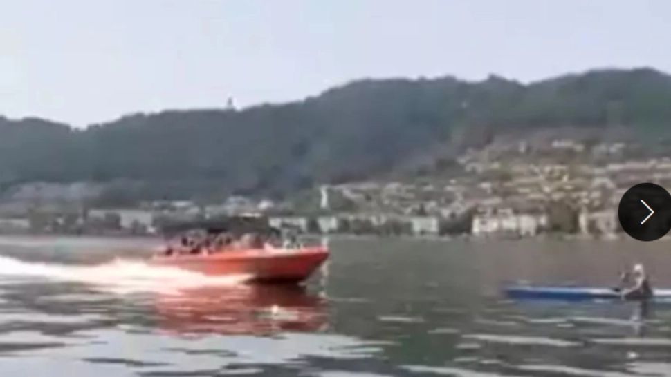 VIDEO Bărbatul care a intrat cu șalupa în caiacul cu copii este fost polițist de frontieră