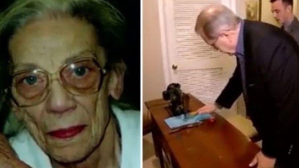 Bătrâna avea un singur nepot. Înainte să moară, i-a spus să se uite sub maşina de cusut. Halucinant ce a găsit acolo!