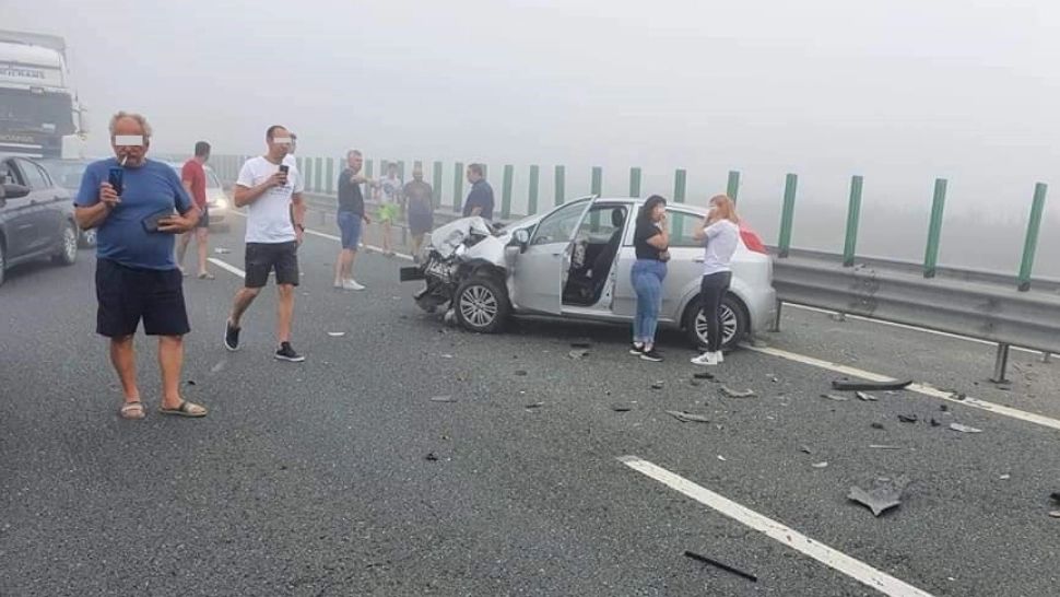 S-a deschis dosar în urma carambolului de pe Autostrada Soarelui. Traficul, reluat parțial