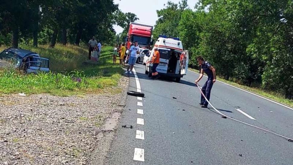 Tragedie, în Arad. Motociclist mort, după un impact violent cu o mașină 