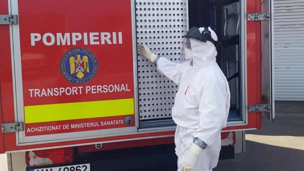 Un nou carambol în județul Constanța, pe varianta ocoltioare Techirghiol. Sunt scurgeri de combustibil