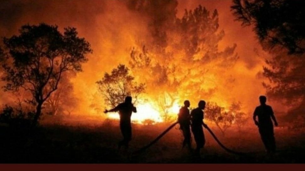 Prăpăd în Grecia: incendiile și grindina au devastat mai multe stațiuni - Temperaturi record și în Italia