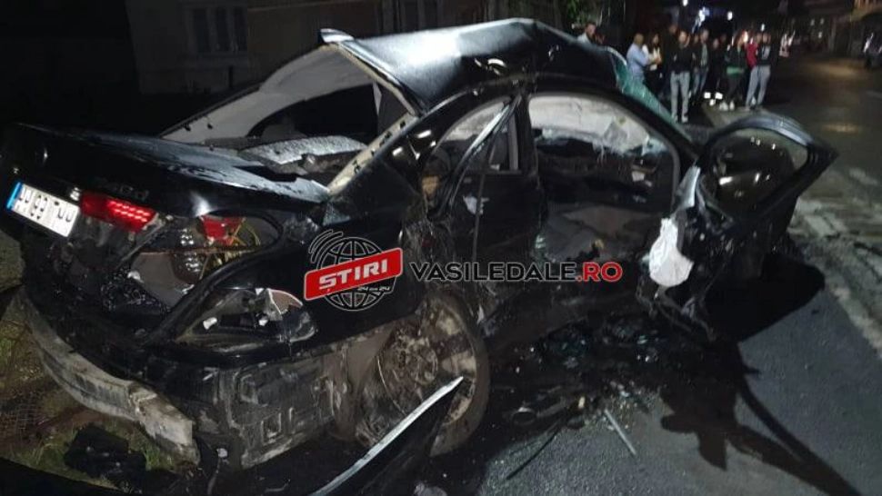 Accident grav, în jud. Maramureș: 2 morți și 2 răniți, după impactul violent dintre două BMW-uri. Depășire extremă