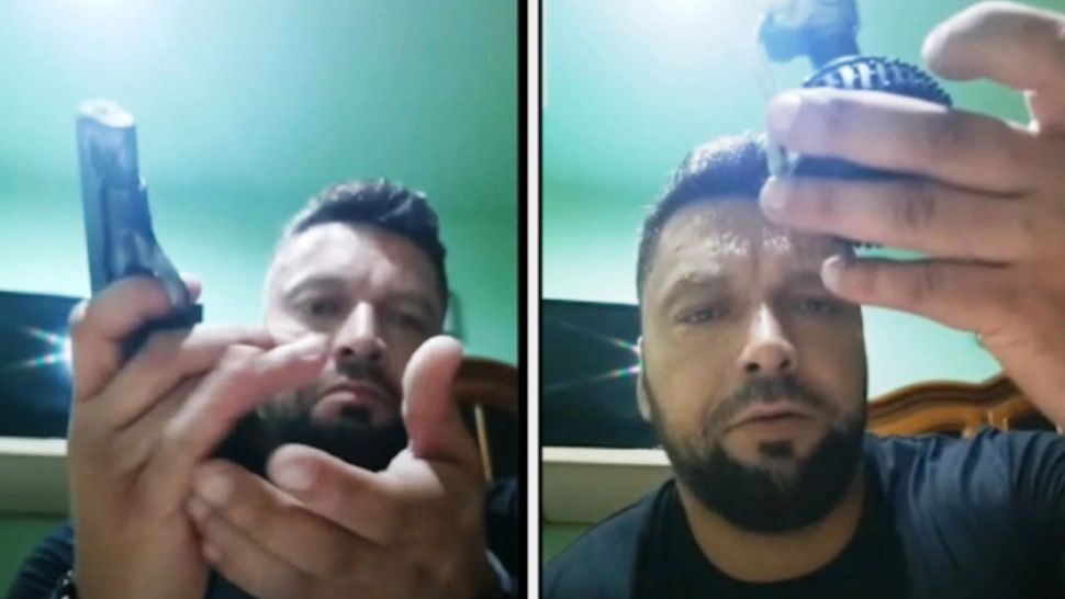 Şef din POLIȚIE, AMENINȚAT de un interlop: Dacă e să mă duc la pârnaie, mă duc pentru că te mierlesc, mă! - VIDEO