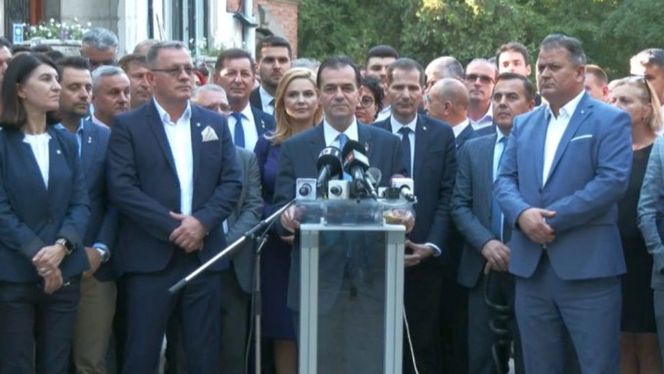VIDEO Ludovic Orban și-a depus moțiunea. Vreau să REFAC PRESTIGIUL PNL. Susținem modernizarea, dar respingem NEOMARXISMUL (DOCUMENT)