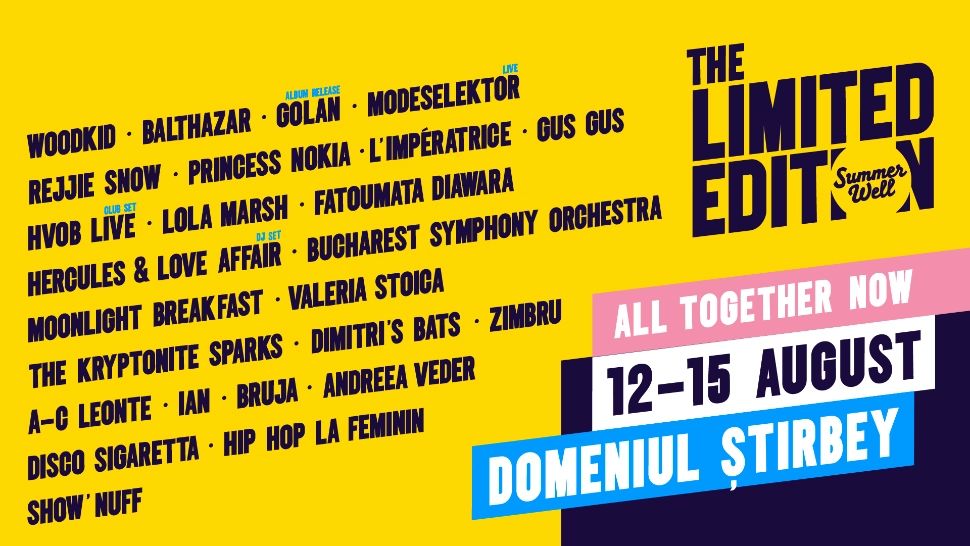 Noi artiști și reguli de acces Summer Well: The Limited Edition 