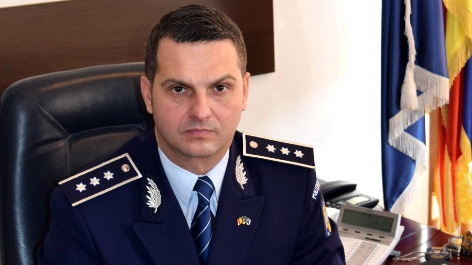 Comisarul-șef Bogdan Berechet - șef plin al Poliției Capitalei după ce a câștigat postul prin concurs, înaintea lui Radu Gavriș