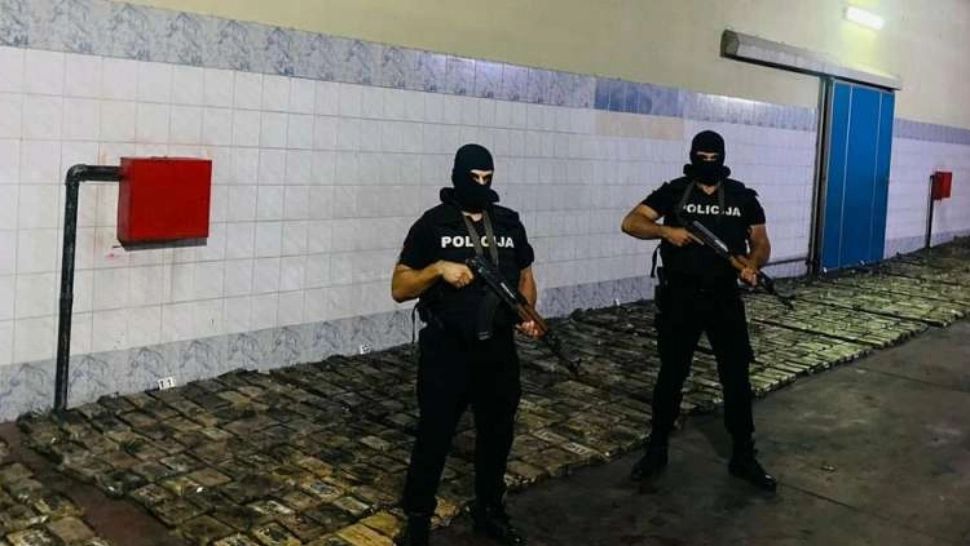 Captură-record de peste o tonă de cocaine, în Muntenegru