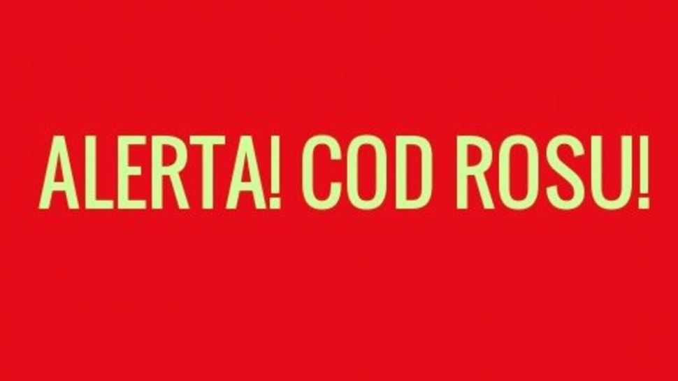  COD ROȘU de vreme rea în Iași: S-a emis RO-Alert!