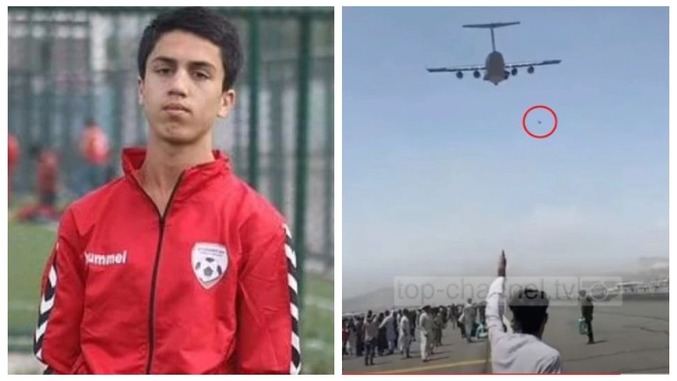 Descoperire șocantă. Afganul căzut din avion, de la sute de metri, era fotbalist de națională 