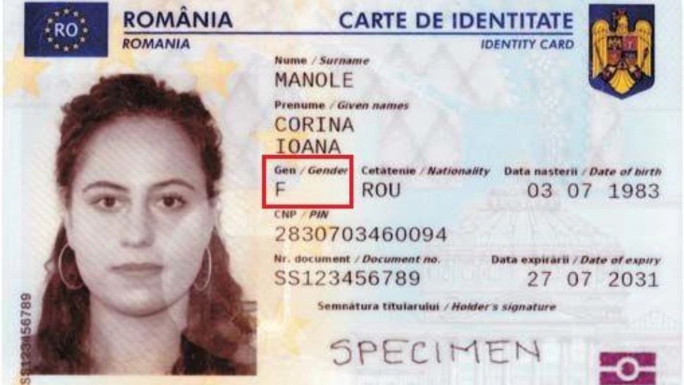  BOR, reacție în cazul controversei "gen" versus "sex" din cartea electronică de identitate: "Problema nu este una de natură religioasă, ci administrativă"