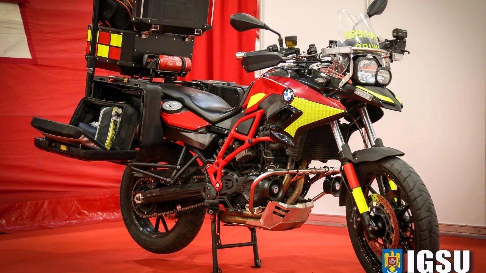 Motocicletele de ultimă generație ale SMURD ale ISU Dobrogea, blocate în service