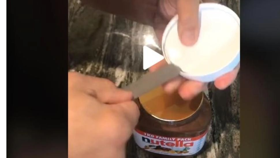 VIDEO - Ce este ascuns în capacul fiecărui borcan de Nutella - Puțini oameni știu asta