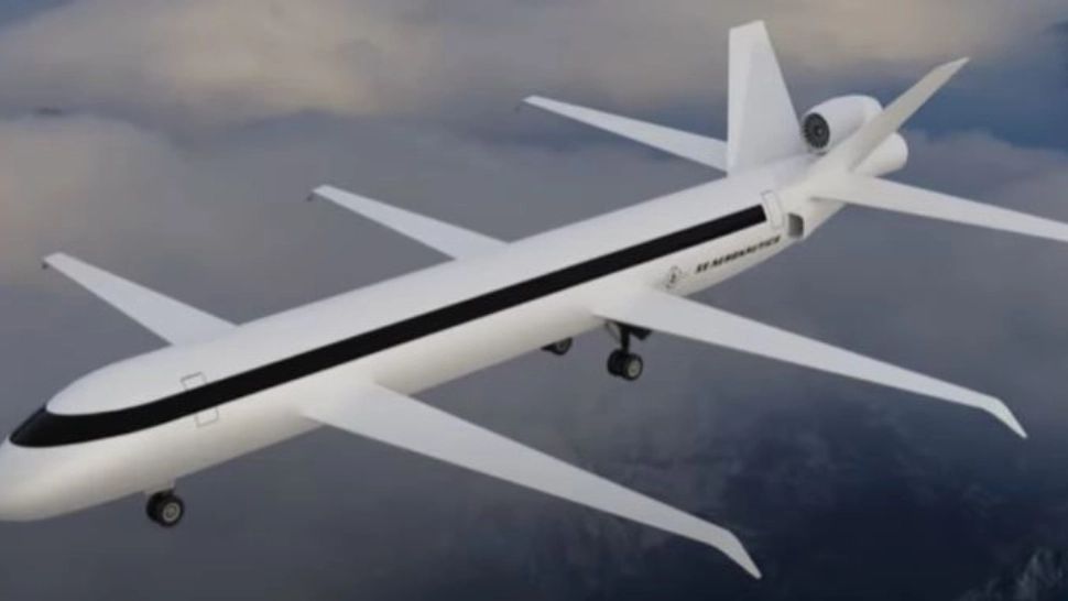 VIDEO - Avionul cu trei aripi - Inovația care ar duce la reducerea poluării