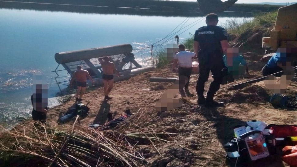 Bărbat găsit înecat la o balastieră de pe malul Someșului! Polițiștii și ITM au demarat anchete