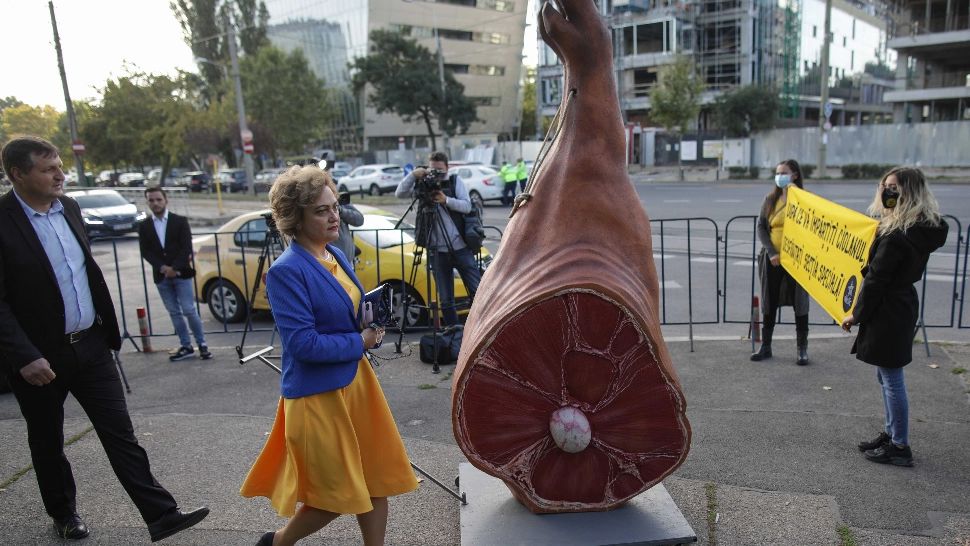 Val de PROTESTE în ziua în care se decide soarta Partidului Național Liberal - Manifestanții cer DEMISII