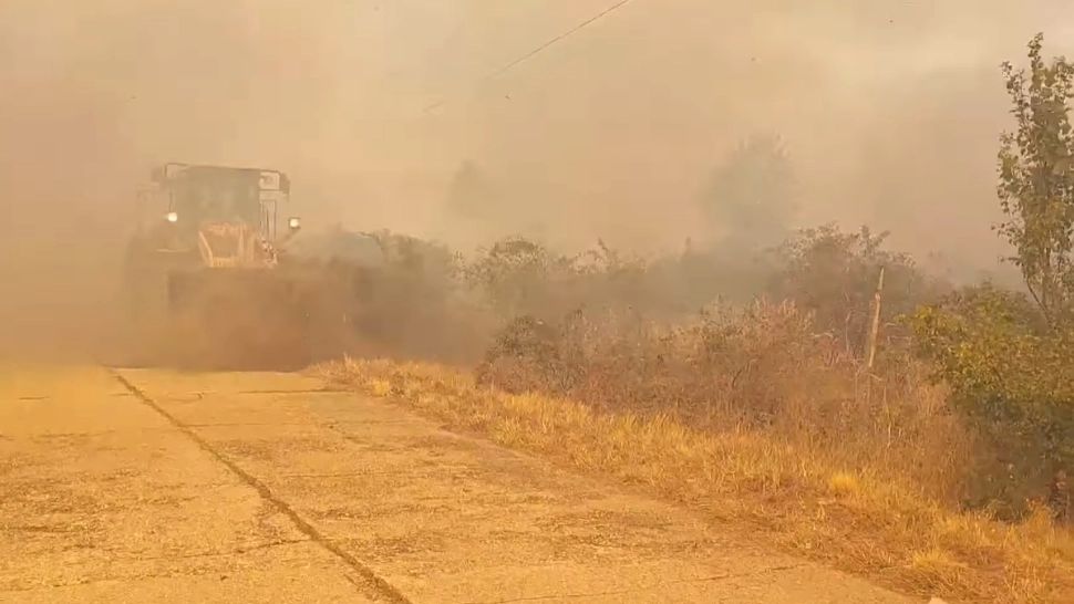 Incendii MASIVE de vegetație în Mehedinți: Pompierii din 5 județe luptă cu flăcările