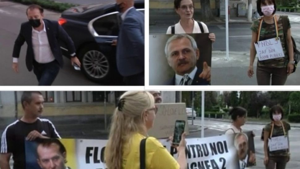 Florin Cîțu, huiduit și la Galați - Mai mulți protestatari l-au comparat cu Dragnea și i-au cerut demisia