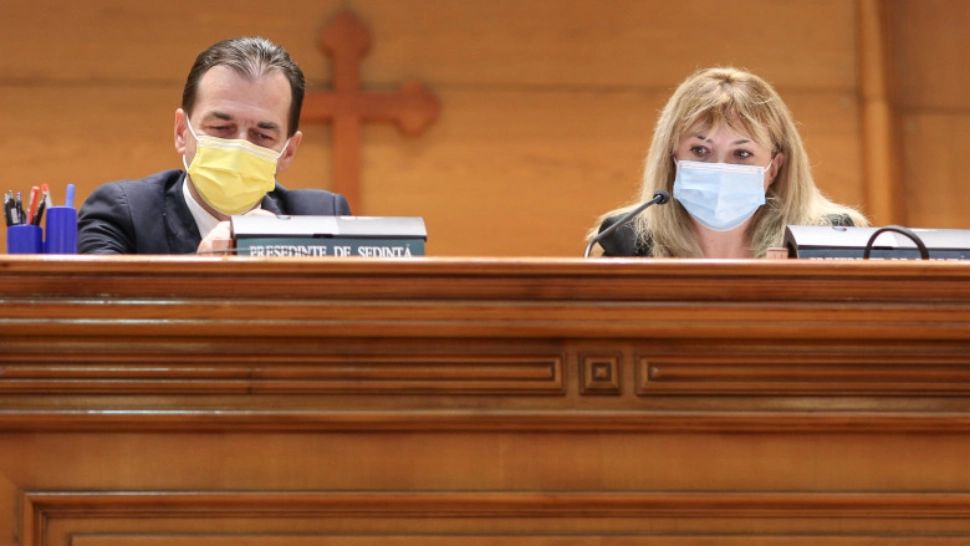 Scandalul din Parlament continuă: Ludovic Orban și Anca Dragu vor plen pentru votul moțiunii de cenzură