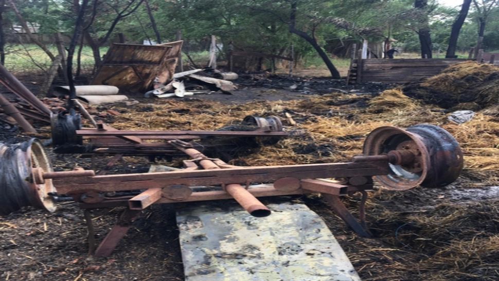 Incendiu devastator în Brăila, provocat intenționat de o persoană necunoscută. Gospodărie distrusă de flăcări - FOTO