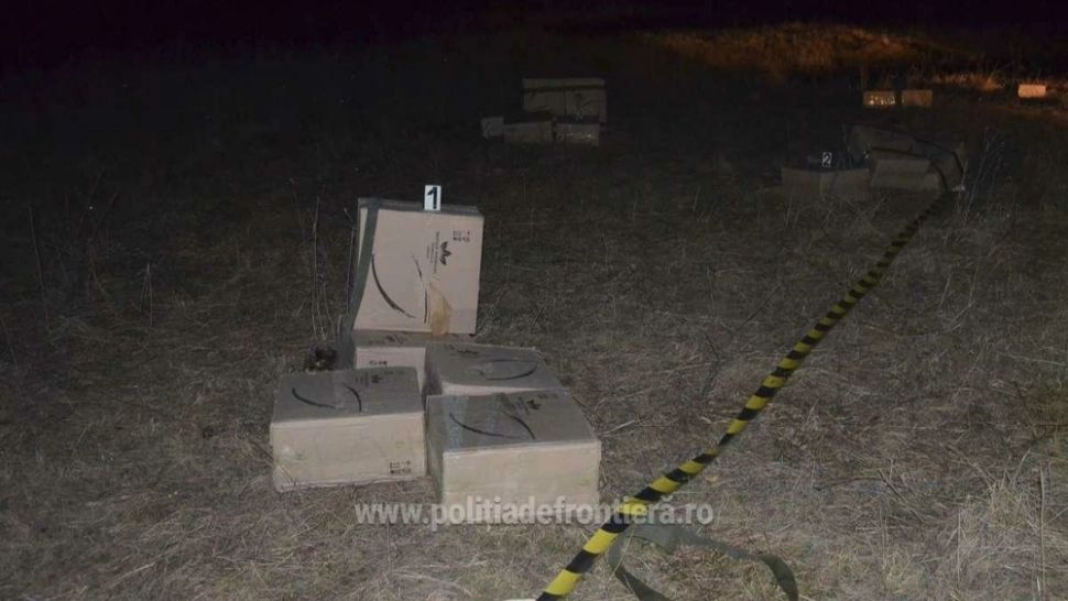 Focuri de armă pentru oprirea contrabandiştilor de ţigări, la frontiera cu Ucraina