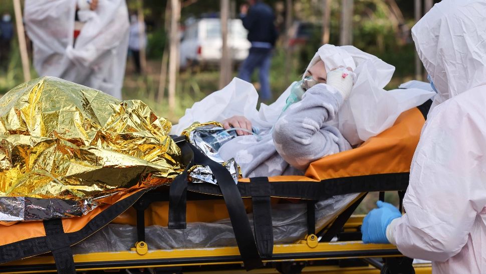 VIDEO - Imagini terifiante din interiorul secției de ATI Constanța unde 9 oameni au ars de vii - PRIMELE FOTOGRAFII 