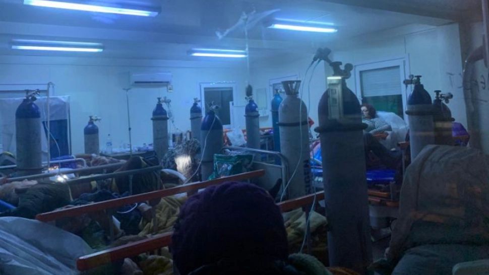 FOTO Imaginile groazei la Spitalul Județean Galaţi. Este dezastru, e ca în război 