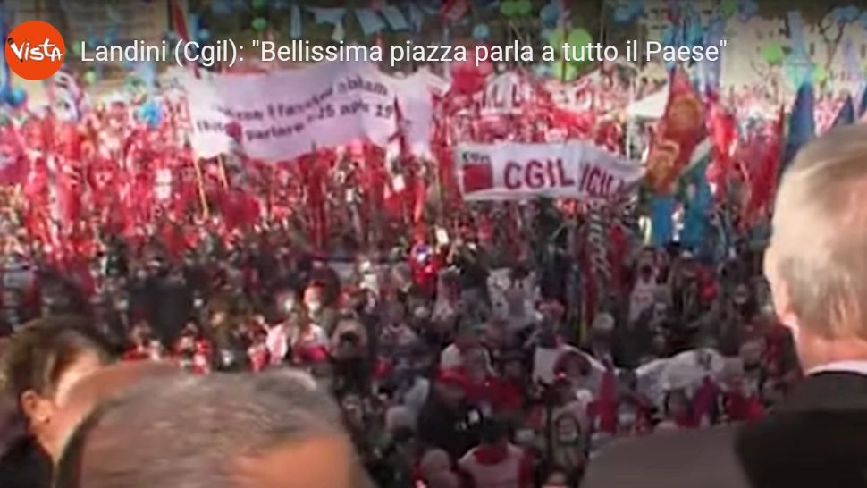 Manifestație de amploare la Roma împotriva fascismului. Cum au reacționat forțele de ordine