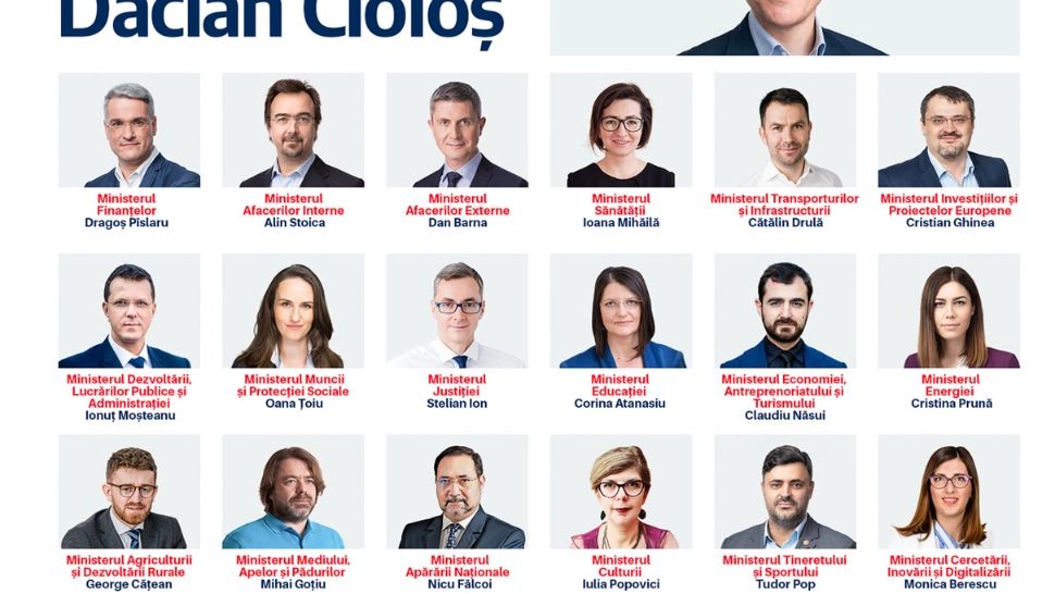 USR a depus în Parlament lista miniștrilor Cabinetului Cioloș și programul de guvernare. Ce șanse are Guvernul să treacă