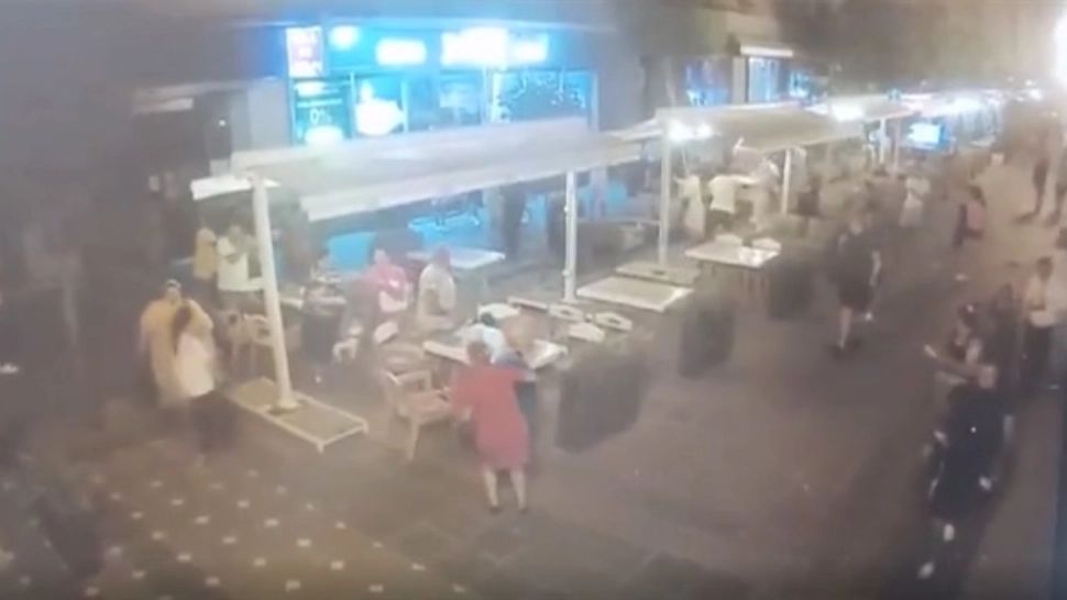 VIDEO | Scandal în centrul Timișoarei: Bătaie cu scaune la terasă - A fost deschis un dosar penal