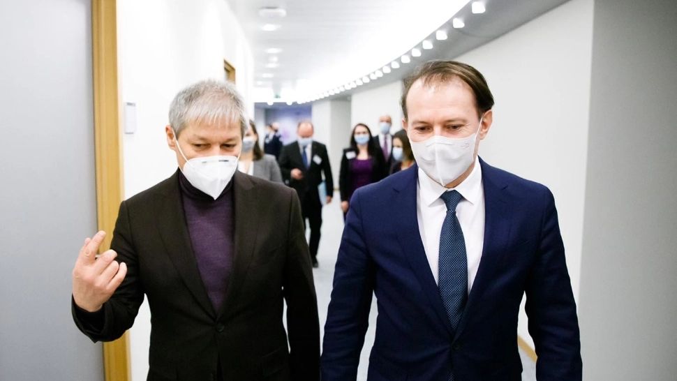 Florin Cîțu și Dacian Cioloș se întâlnesc astăzi: Se ia în calcul refacerea coaliției - Cum se vor purta negocierile